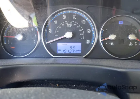 2009 Hyundai Santa Fe Se из США, поврежденный, VIN 5NMSH13E99H240708